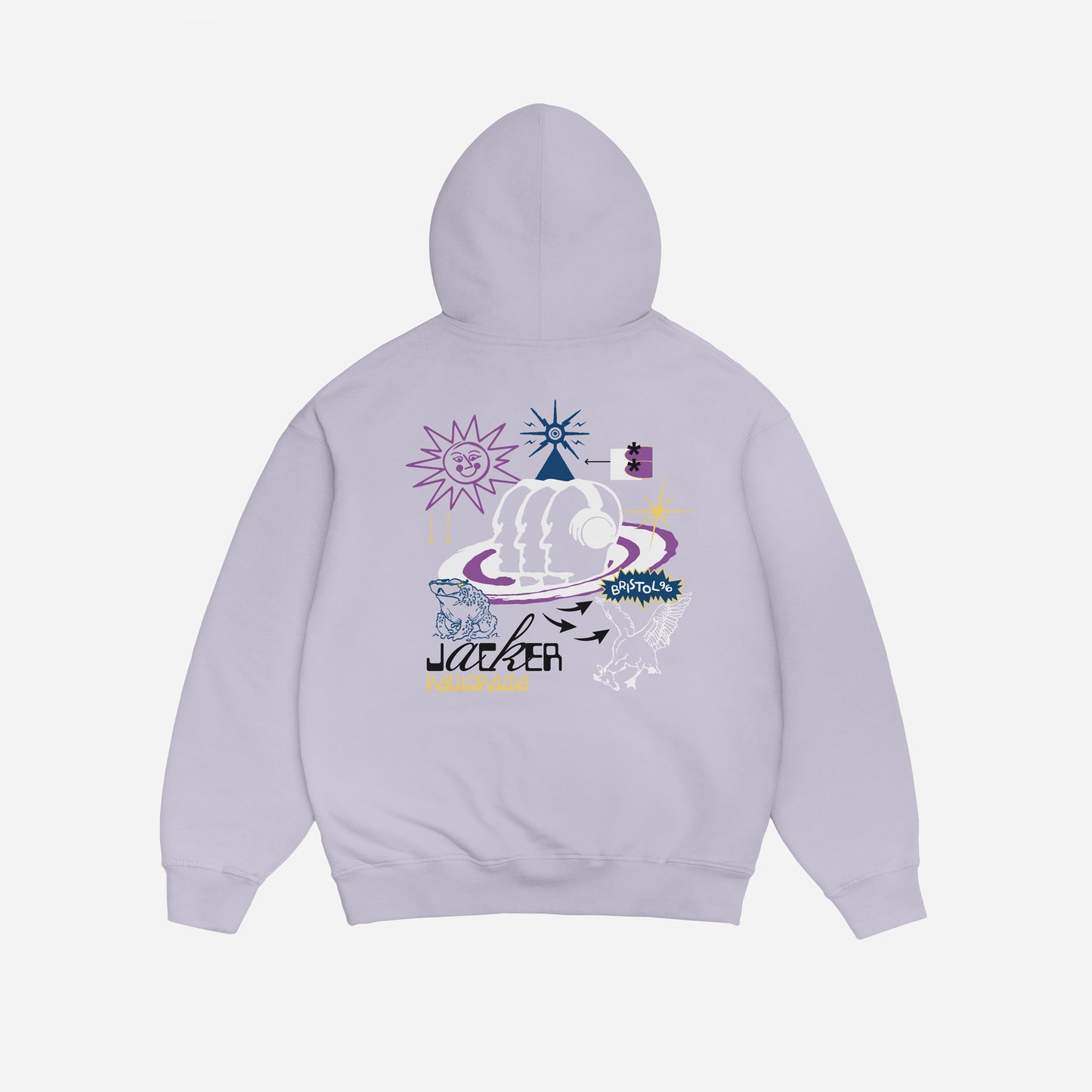 BRISTOL HOODIE - PURPLE