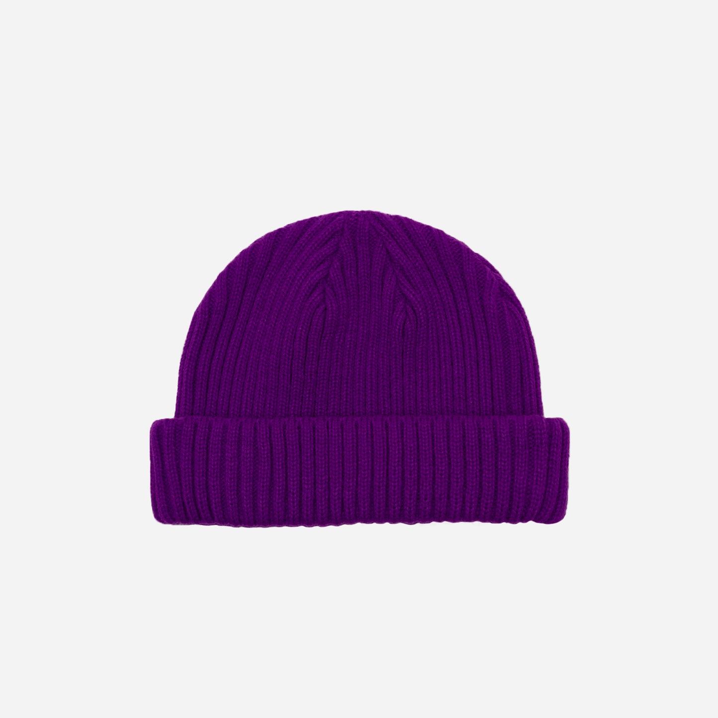 CLASSIC SHORT BEANIE - PURPLE