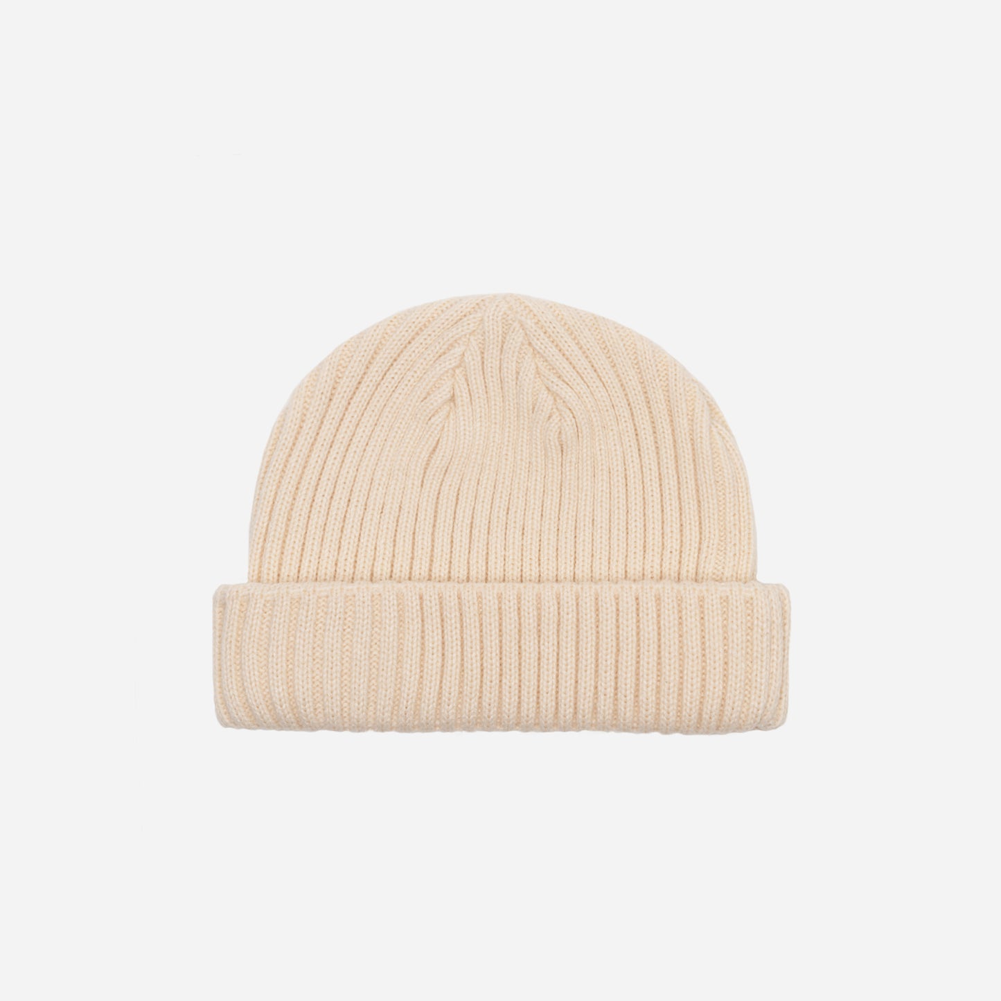 CLASSIC SHORT BEANIE - BEIGE