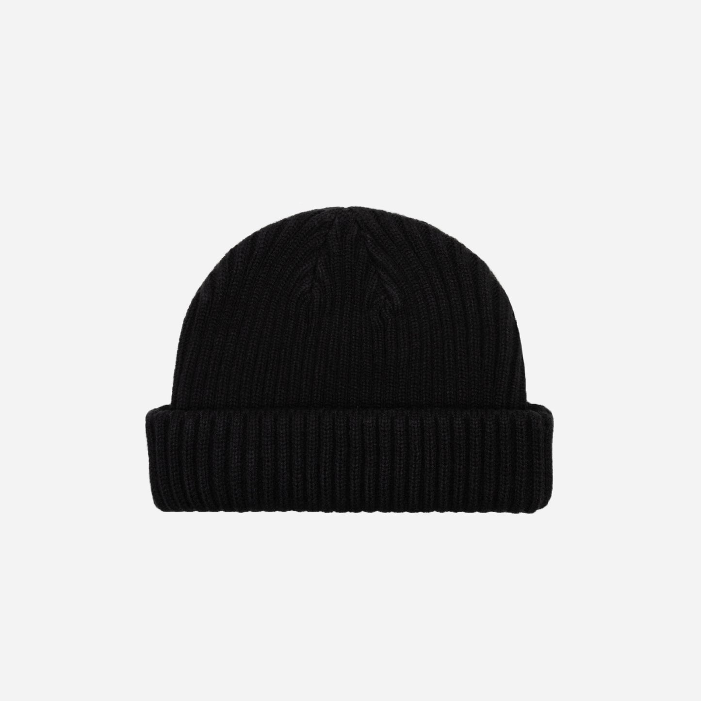 CLASSIC SHORT BEANIE - BLACK