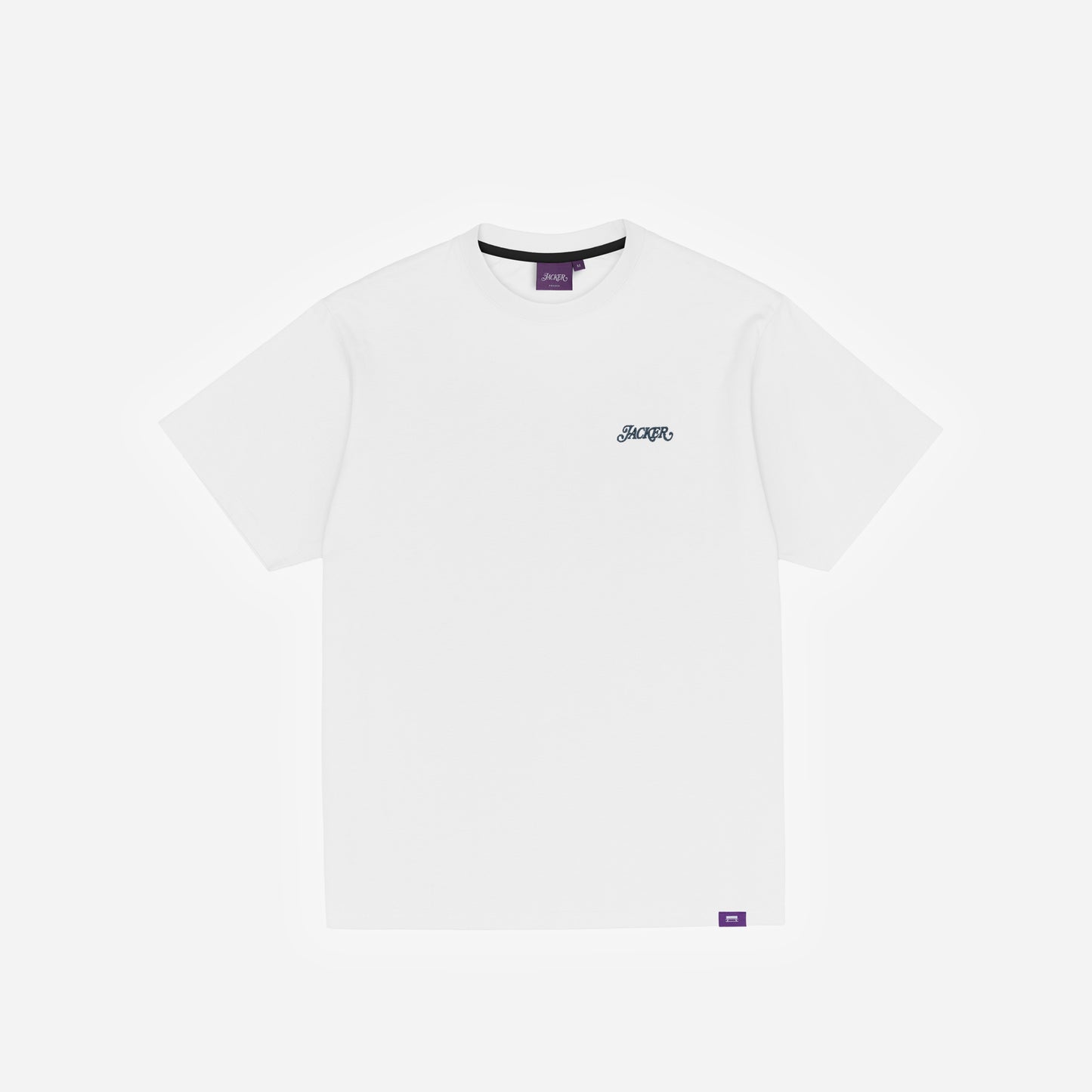 CLASSIC T-SHIRT - WHITE & BLUE