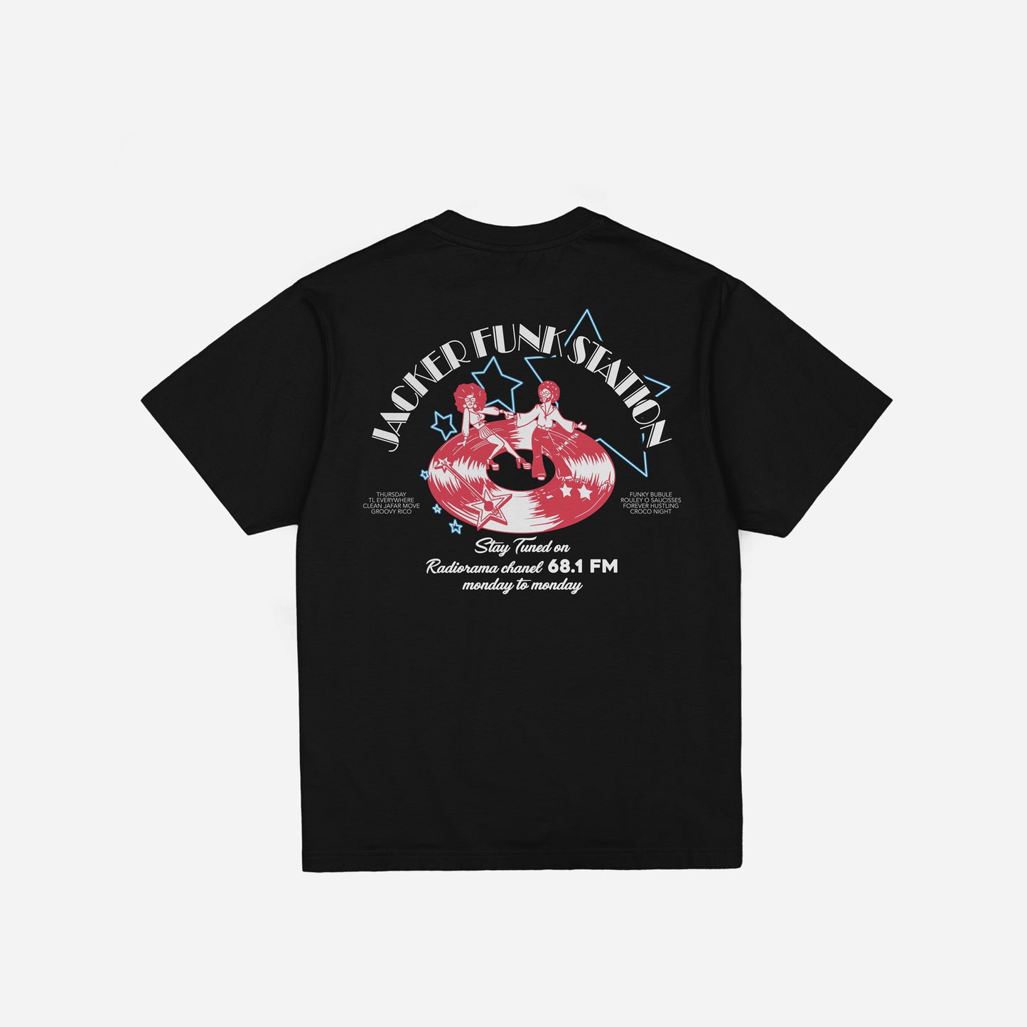 FUNK STATION T-SHIRT - BLACK