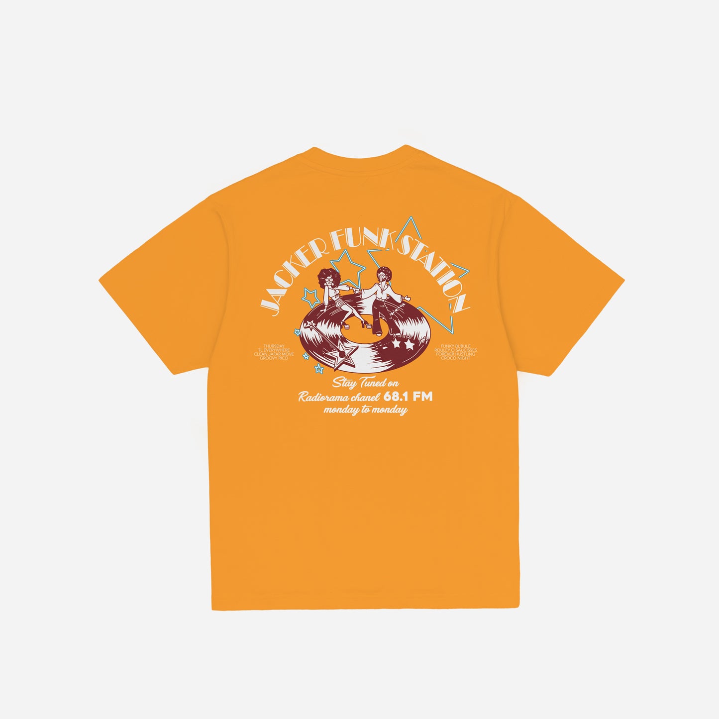 FUNK STATION T-SHIRT - ORANGE