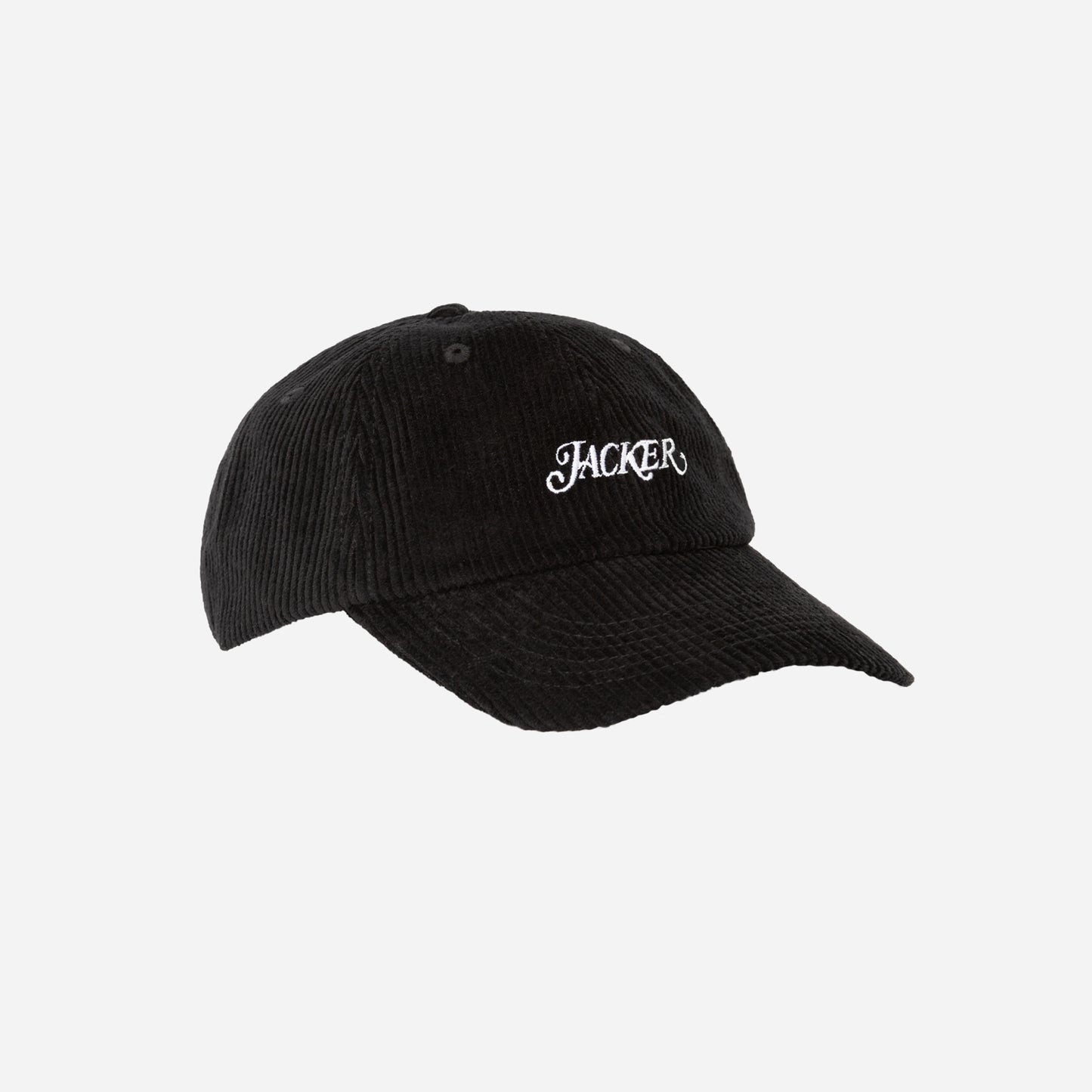 KEYCHAIN CORDUROY CAP - BLACK