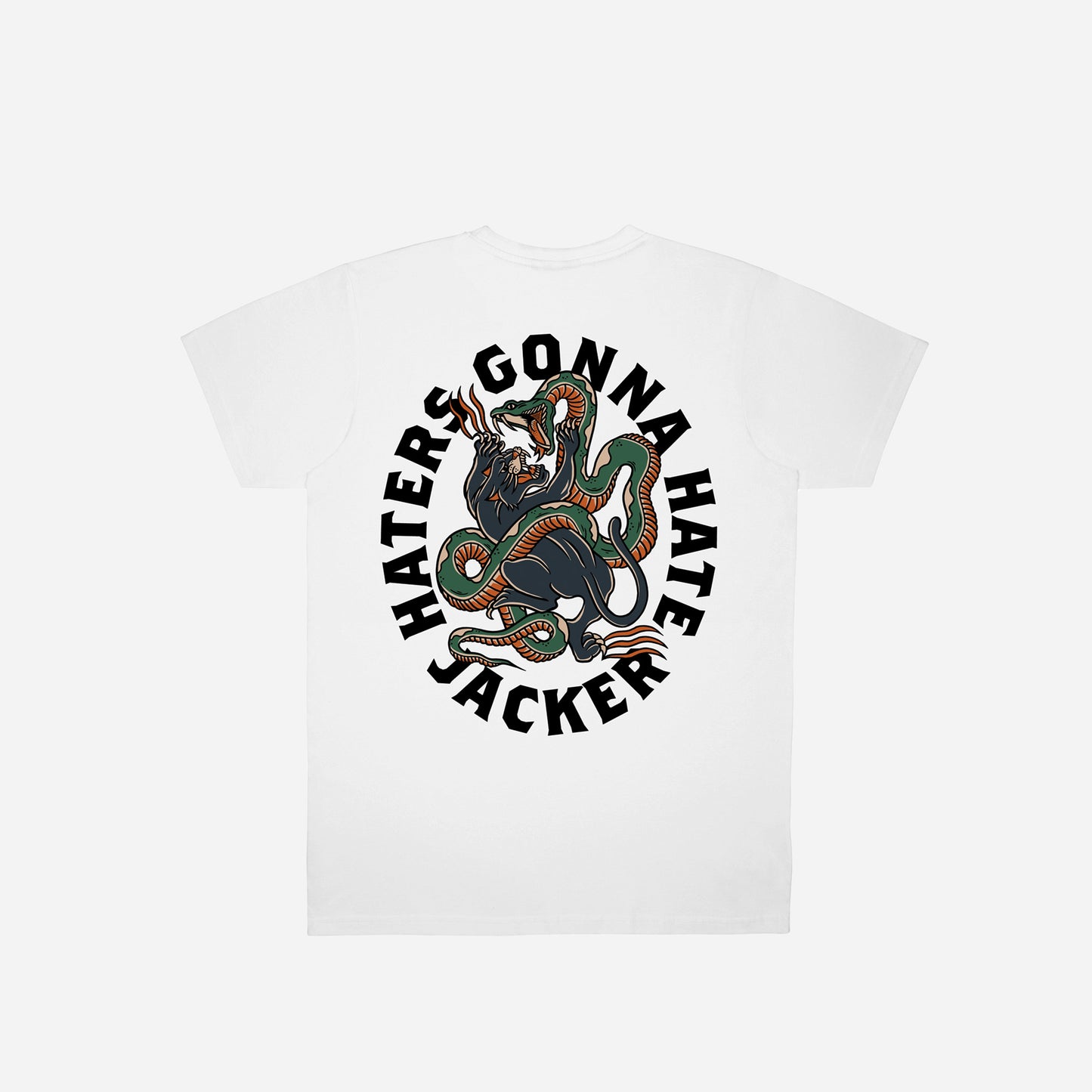 HATERS - T-SHIRT - WHITE