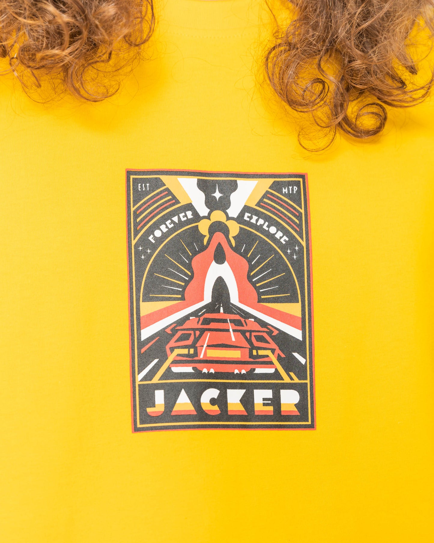 EXPLORER - T-SHIRT - YELLOW