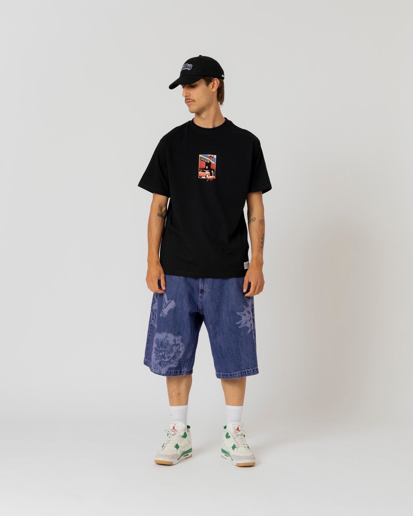 BLACK TRADE T-SHIRT - BLACK - JACKER