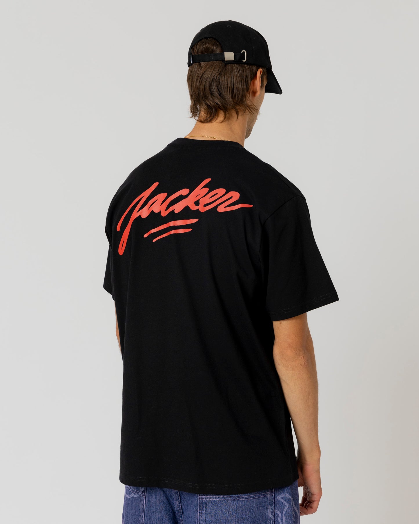 BLACK TRADE T-SHIRT - BLACK - JACKER
