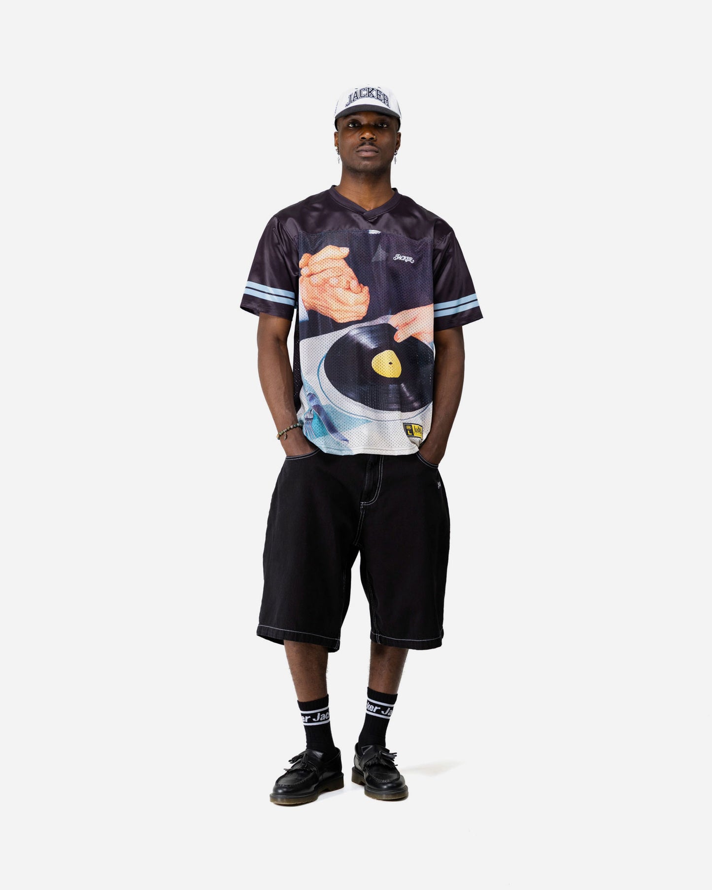 V-MEAL JERSEY - BLACK