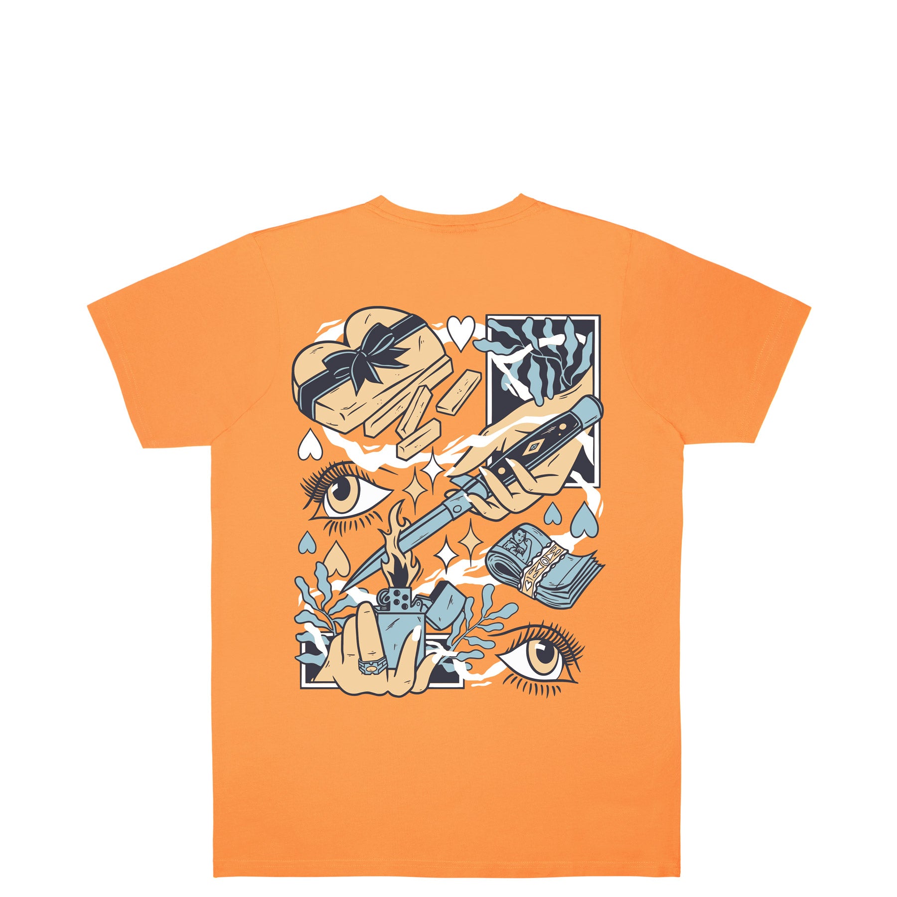 supreme shirt orange