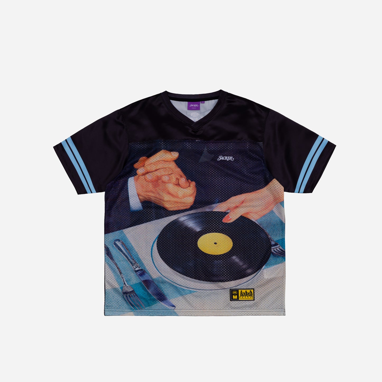 V-MEAL JERSEY - BLACK