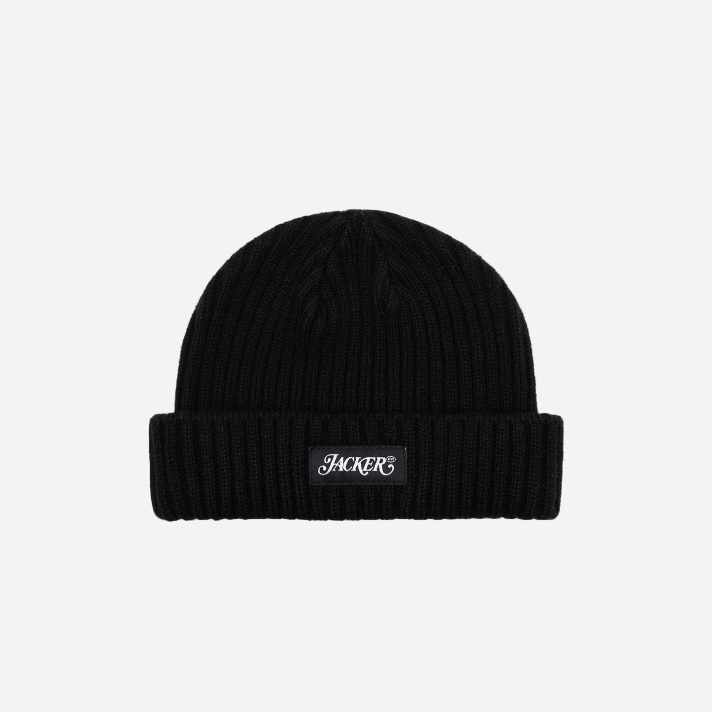 CLASSIC SHORT BEANIE - BLACK