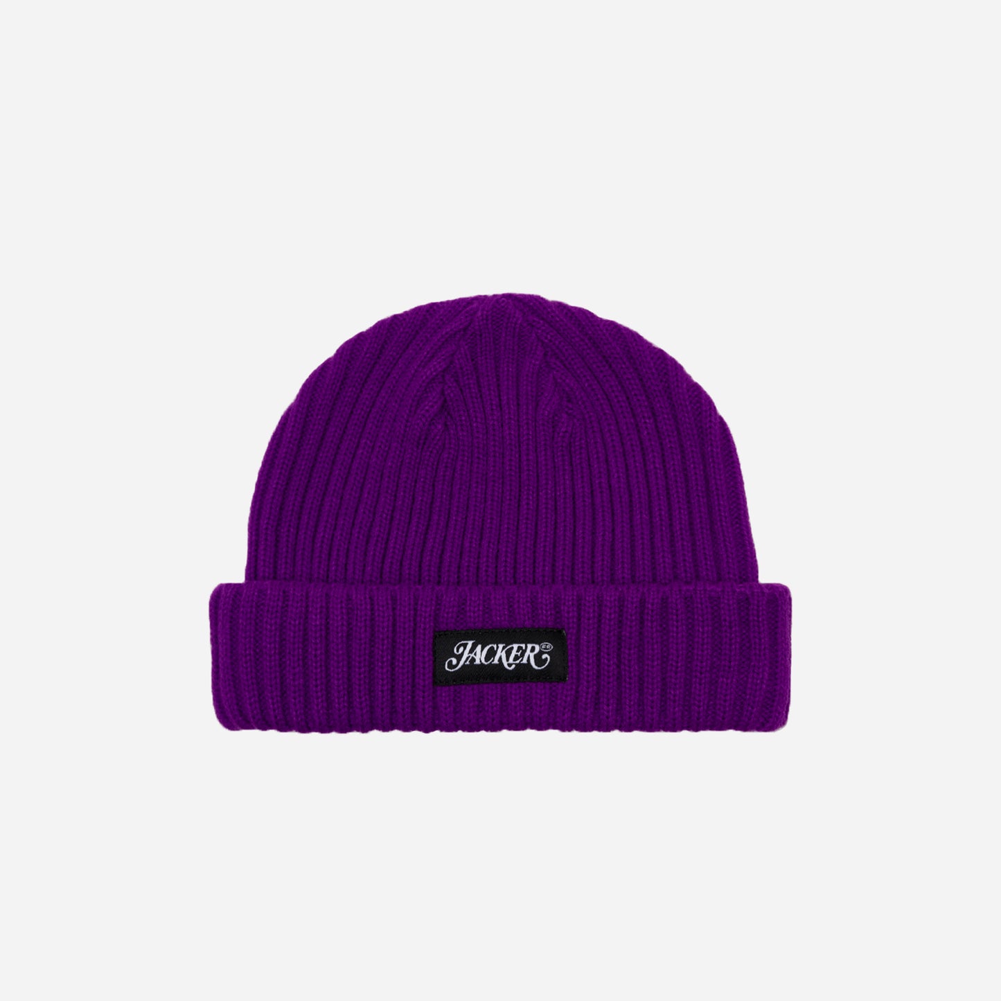 CLASSIC SHORT BEANIE - PURPLE