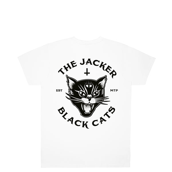 BLACK CATS - T-SHIRT - WHITE