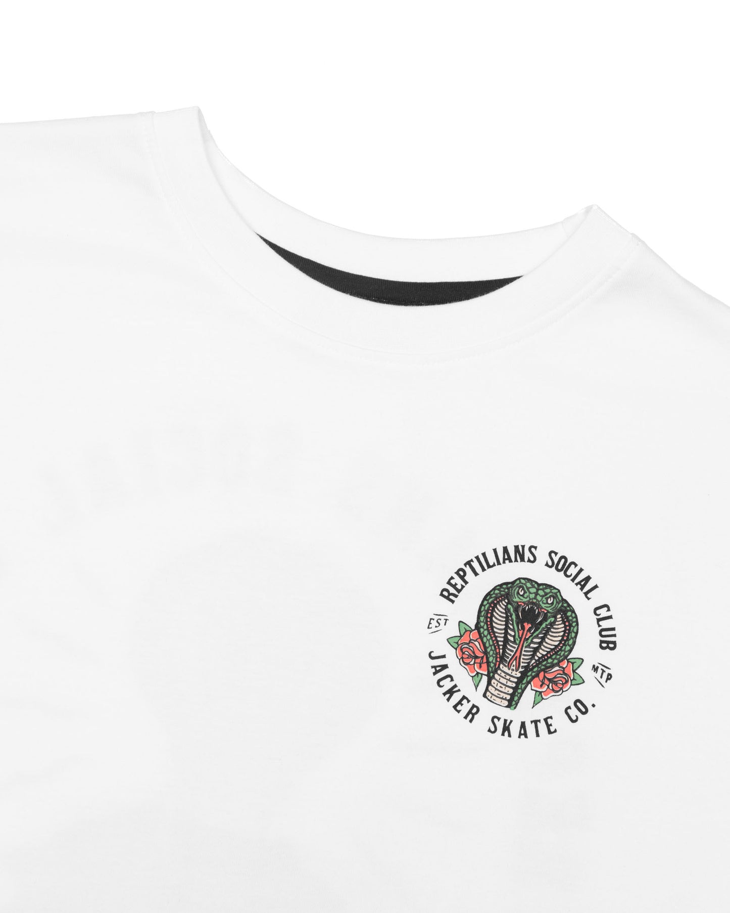 SOCIAL CLUB - T-SHIRT - WHITE - JACKER