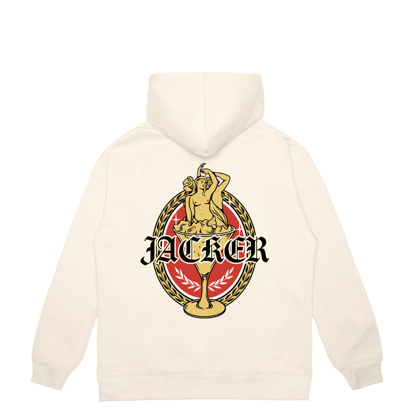 TROIS GRACES HOODIE - BEIGE