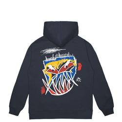 ANGRY - HOODIE - NAVY