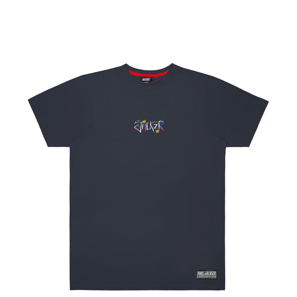 ANGRY - T-SHIRT - NAVY