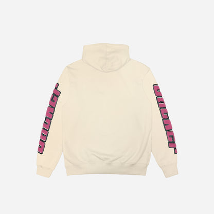 ABSOLEM ZIPPED HOODIE - BEIGE