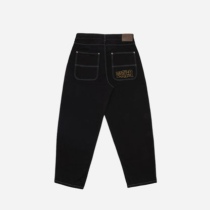 DISTILLERY BAGGY DENIM PANT - BLACK