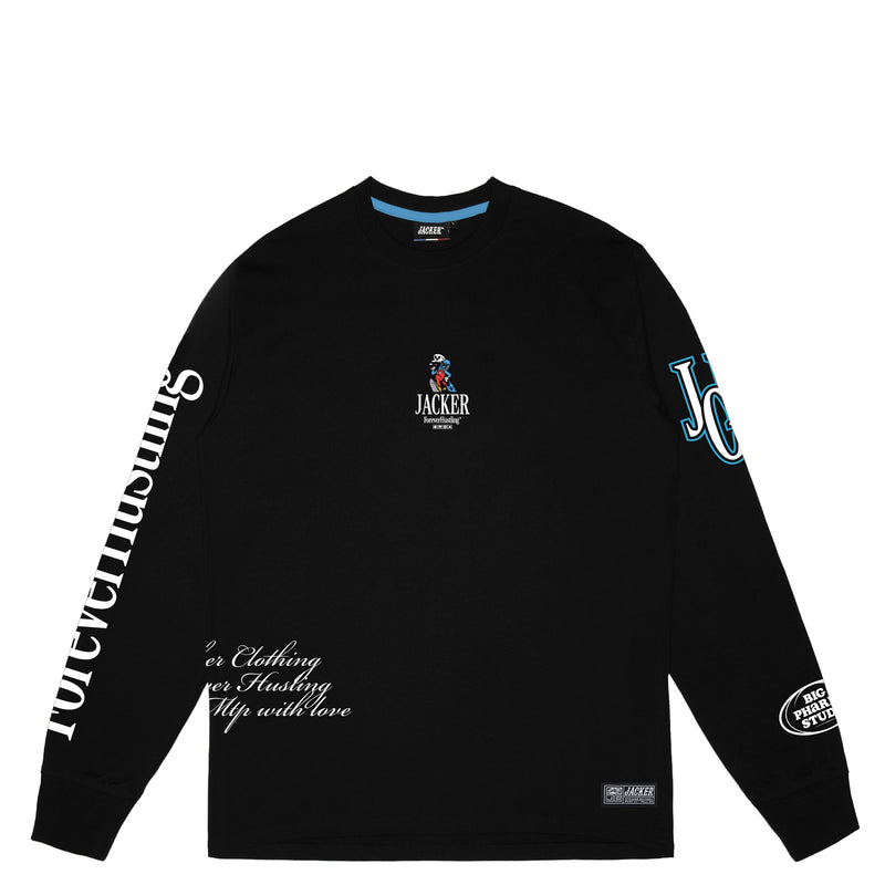 BIG PHARMA LONG SLEEVES - BLACK