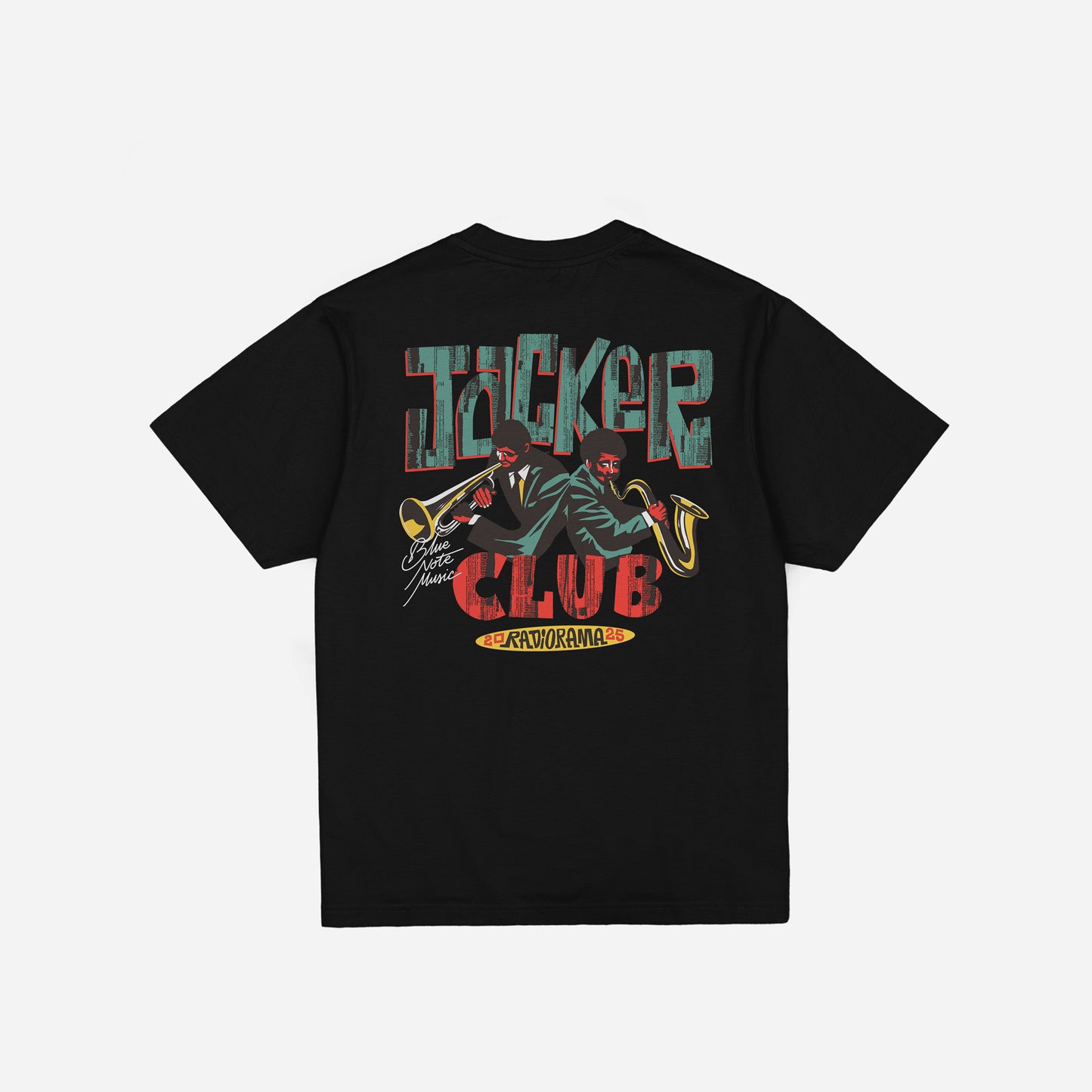 BLUE NOTE T-SHIRT - BLACK