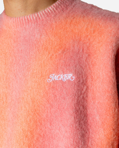 BLUR MOHAIR CREWNECK - MULTI