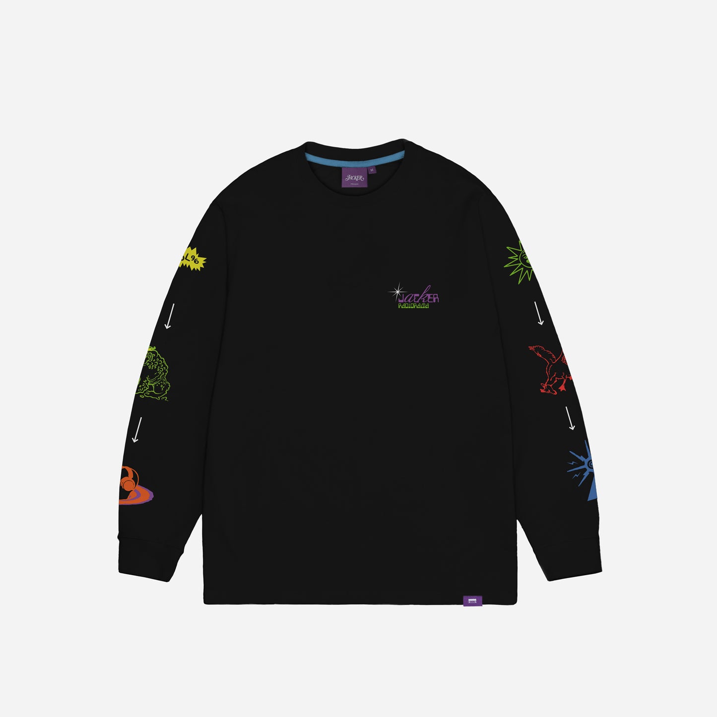 BRISTOL LONG SLEEVES - BLACK