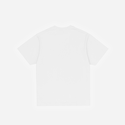 CLASSIC T-SHIRT - WHITE & BLUE