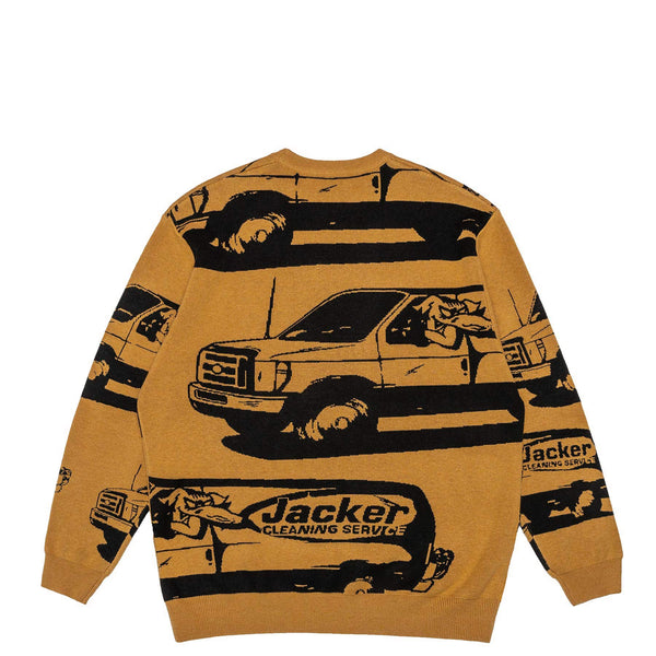 CLEANER - CREWNECK KNIT - YELLOW