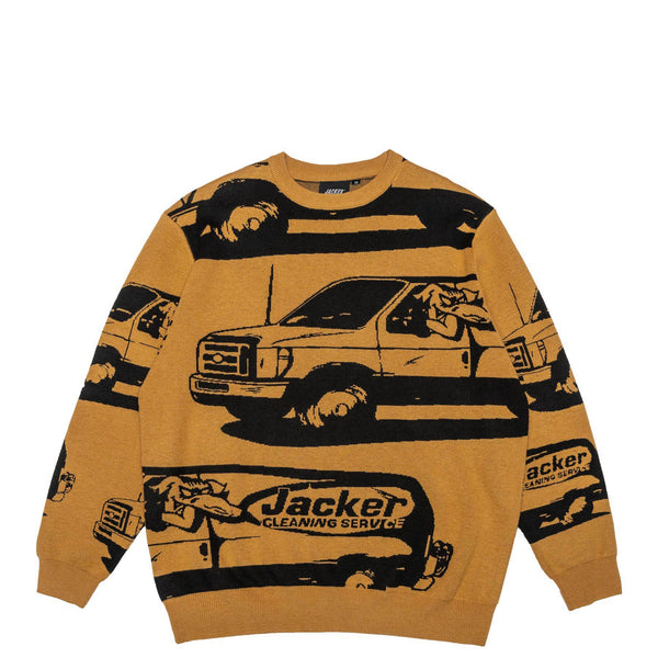 CLEANER - CREWNECK KNIT - YELLOW