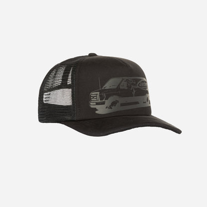 CLEANER TRUCKER  CAP - BLACK