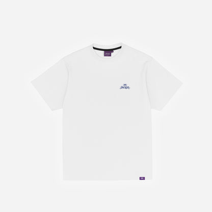 COLLECTIVE T-SHIRT - WHITE & BLUE