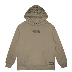 SELECT CONTRAST HOODIE - BEIGE