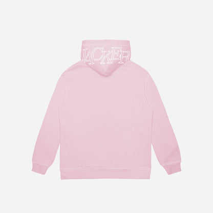 SELECT CONTRAST HOODIE - PINK