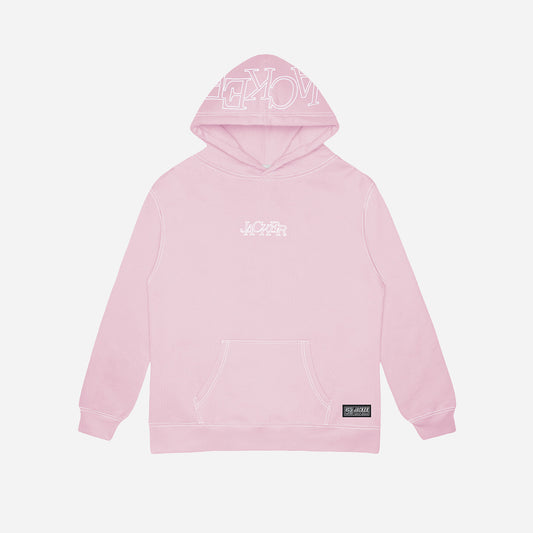 SELECT CONTRAST HOODIE - PINK