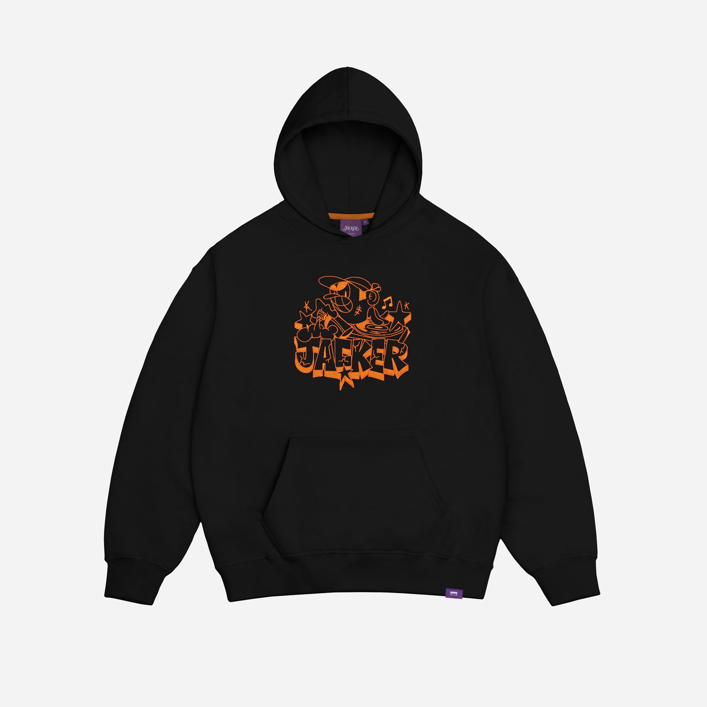 C.R.E.A.M HOODIE - BLACK