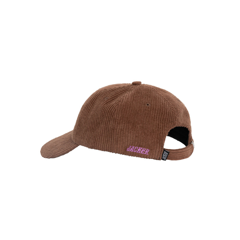 DEVIL DANCE CORDUROY CAP - BROWN