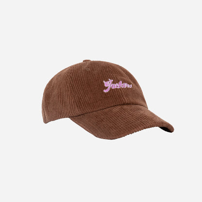 DEVIL DANCE CORDUROY CAP - BROWN