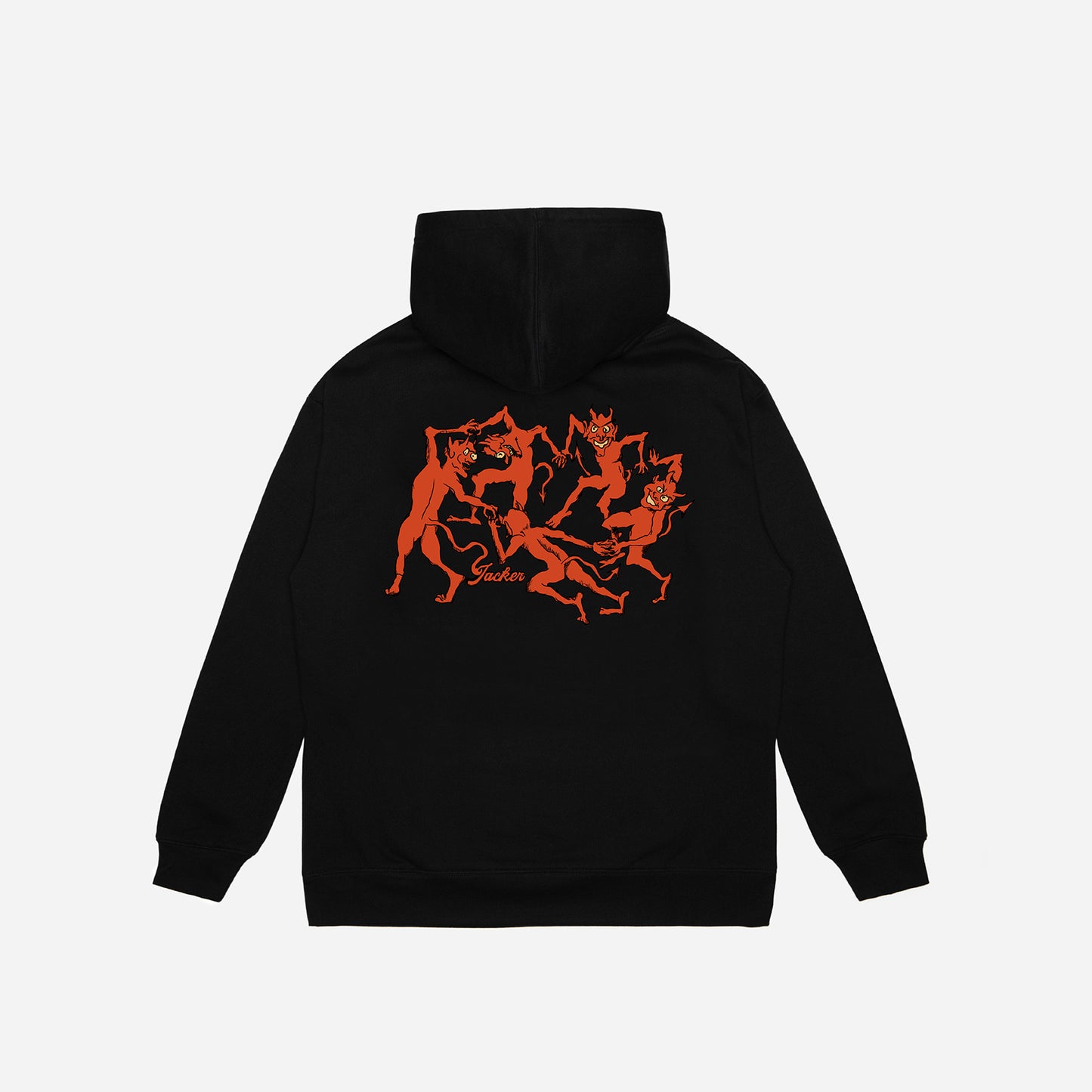 DEVILS DANCE HOODIE - BLACK