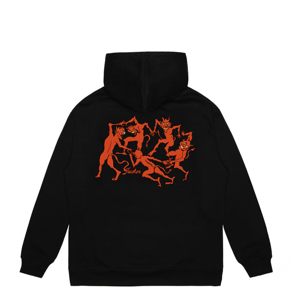 DEVILS DANCE HOODIE - BLACK