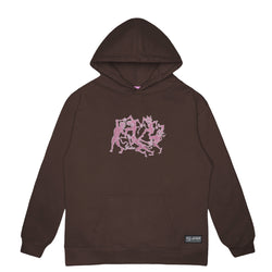 DEVILS DANCE HOODIE - BROWN