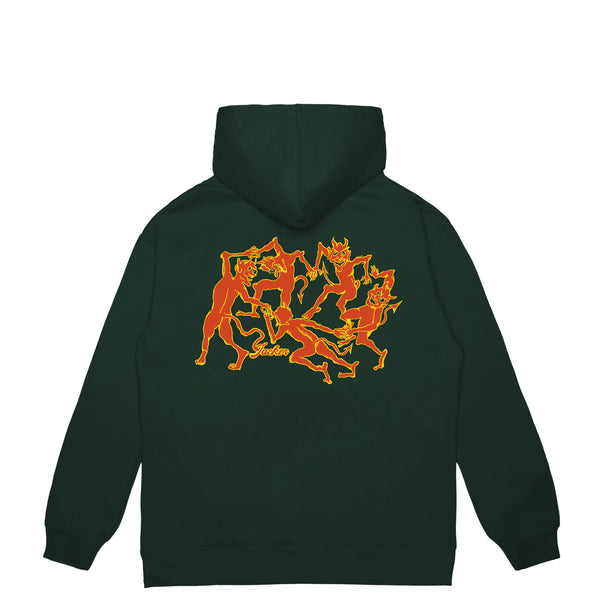 DEVILS DANCE HOODIE - GREEN