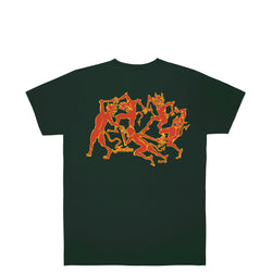 DEVILS DANCE T-SHIRT - GREEN