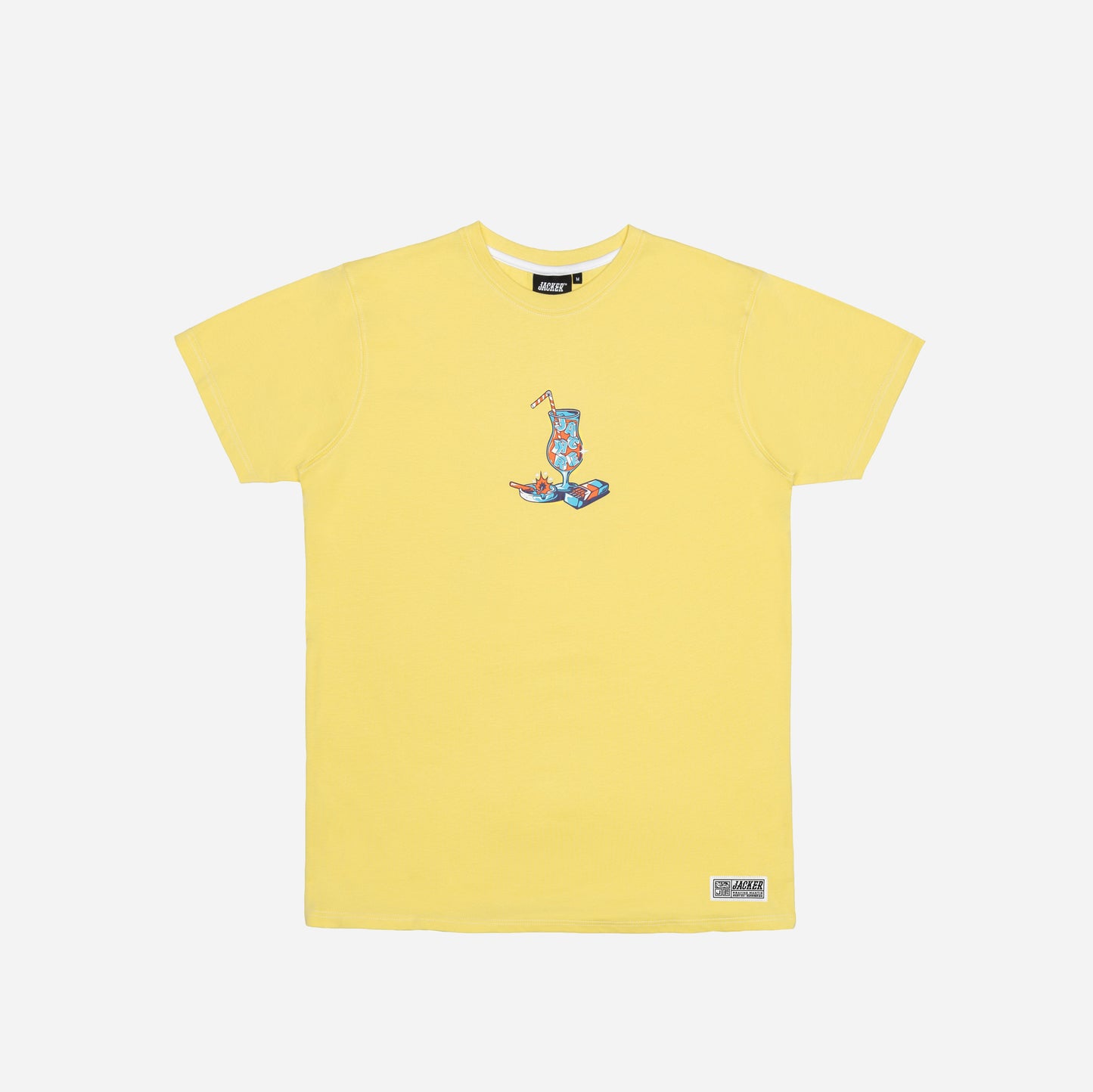 DINA COCKTAIL T-SHIRT - YELLOW