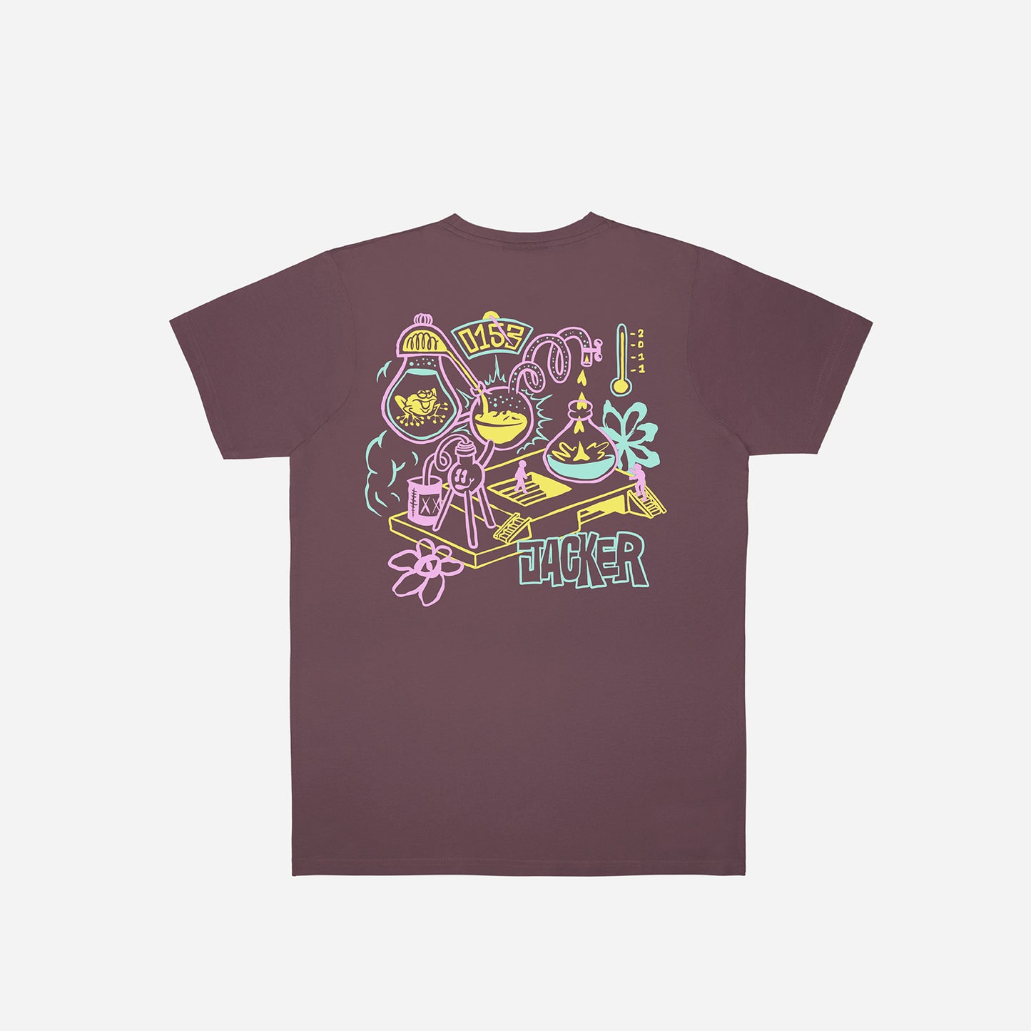 DISTILLERY T-SHIRT - PURPLE