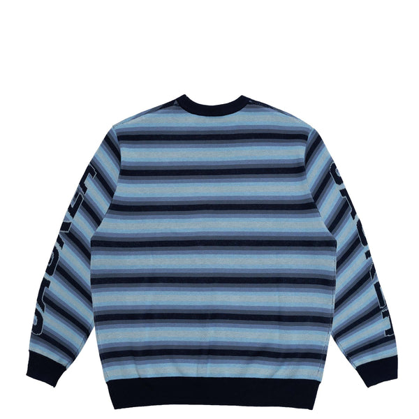 EURO STRIPE KNIT - BLUE