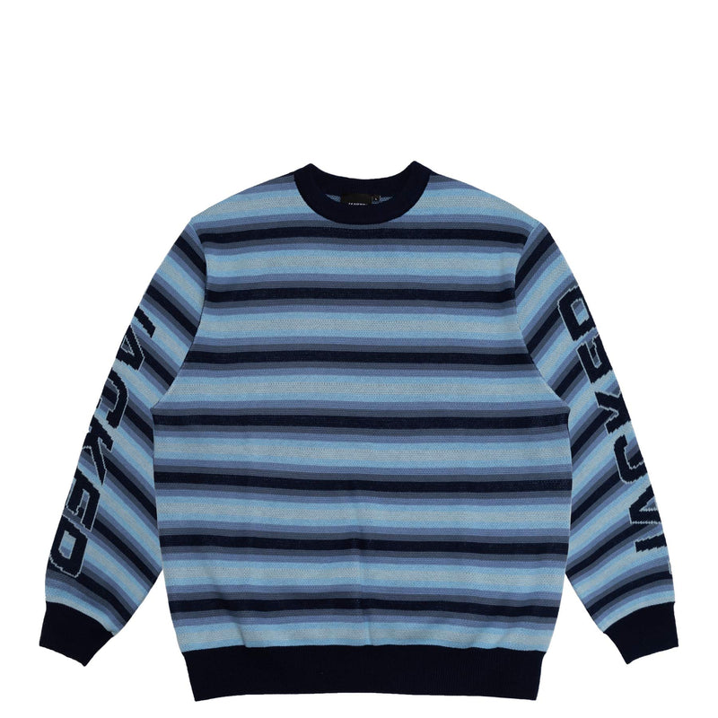 EURO STRIPE KNIT - BLUE