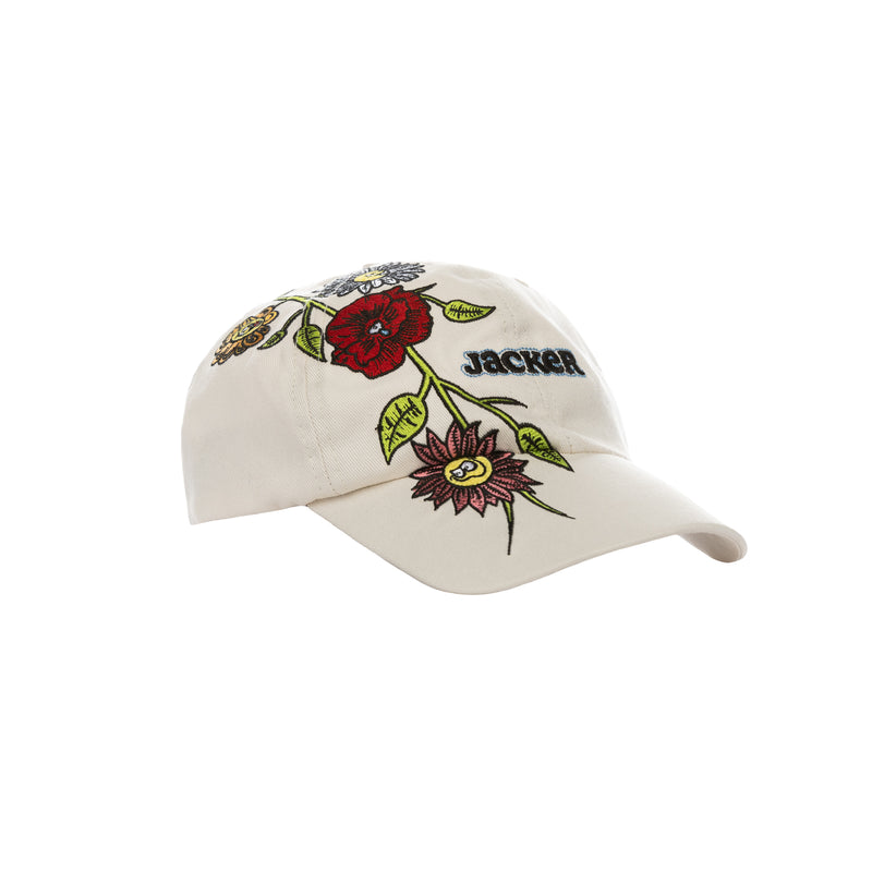 FIGHT FLOWER CAP - BEIGE