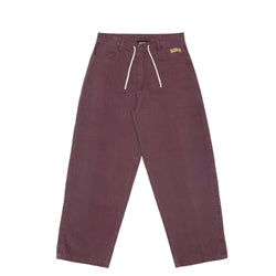 FLOP TWILL EXTRA BAGGY PANT - PURPLE